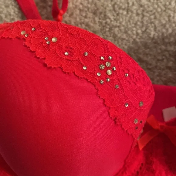 Victoria secret NWT size 32DD dream angels bra - Picture 2 of 9